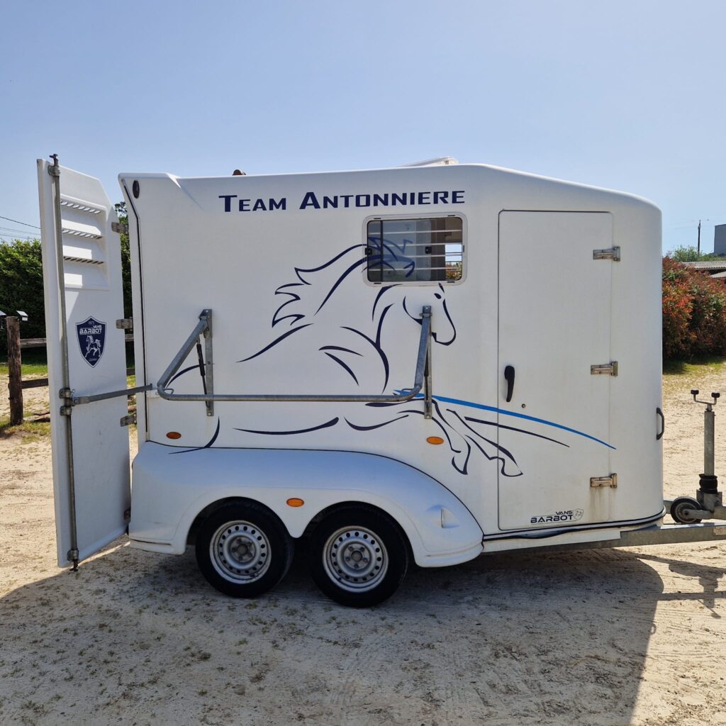 Van barbot 2 places chevaux